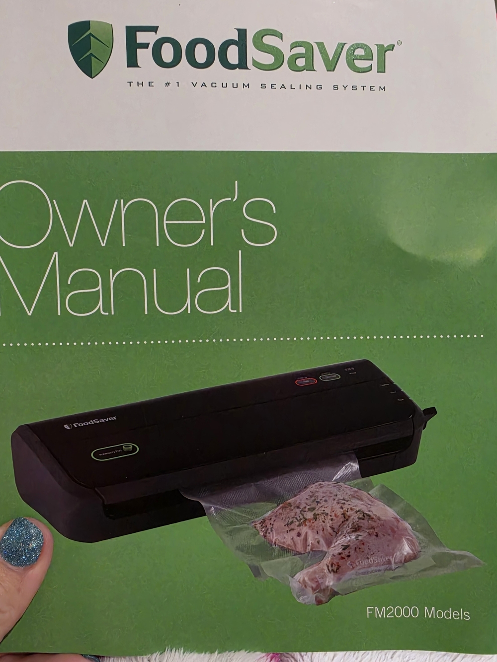 FoodSaver FM2000 Vacuum Sealer - Black